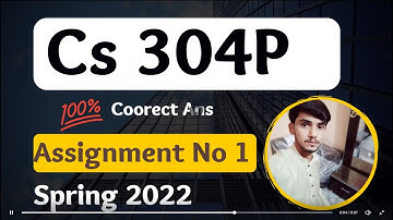 CS304P Assignment No 1 | CS304P Object Oriented Programming | CS304P Assignment 2022