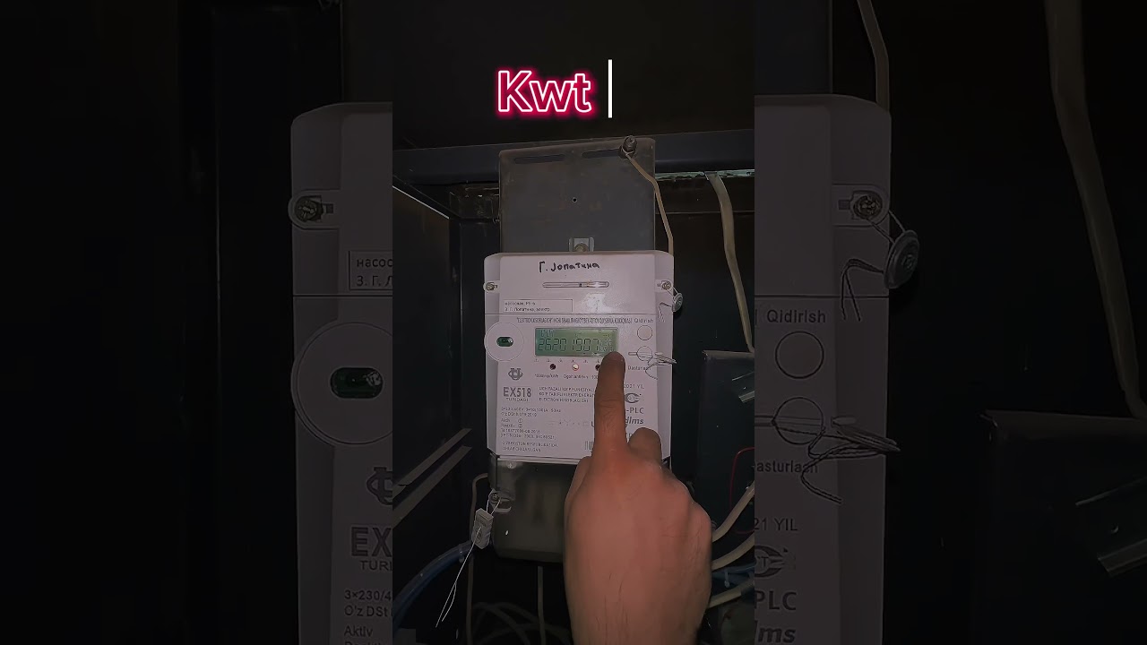 3 fazali Ex 518 elektr hisoblagich