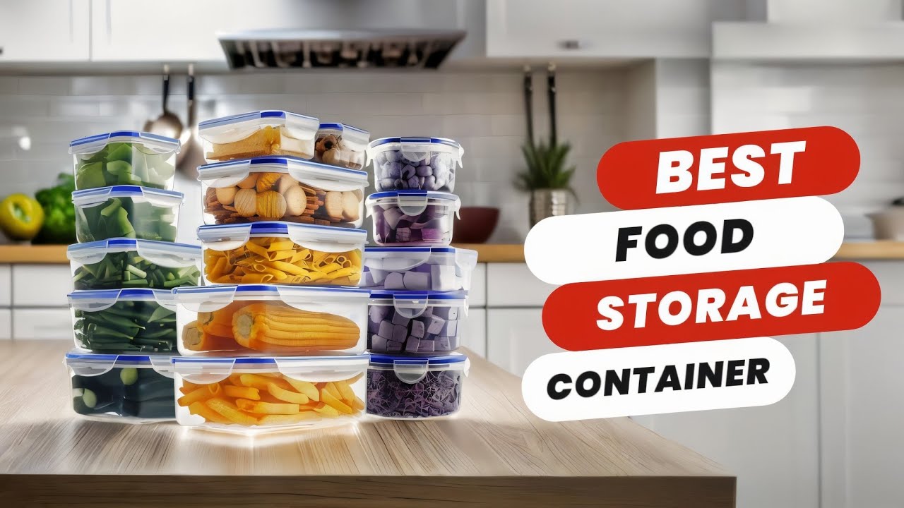 Top 5 Best Food Storage Containers | Keep Your Food Fresh and Organized ...