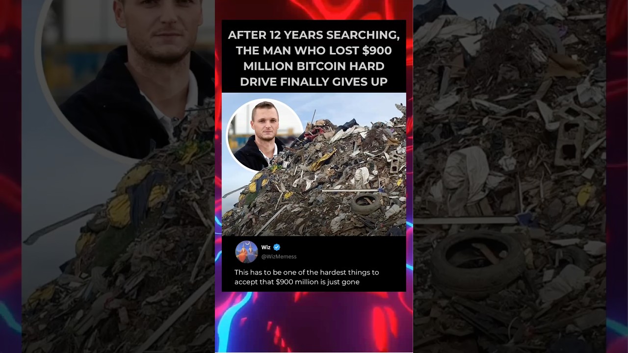 After 12 years searching, the man who lost $900 million bitcoin hard drive finally gives up