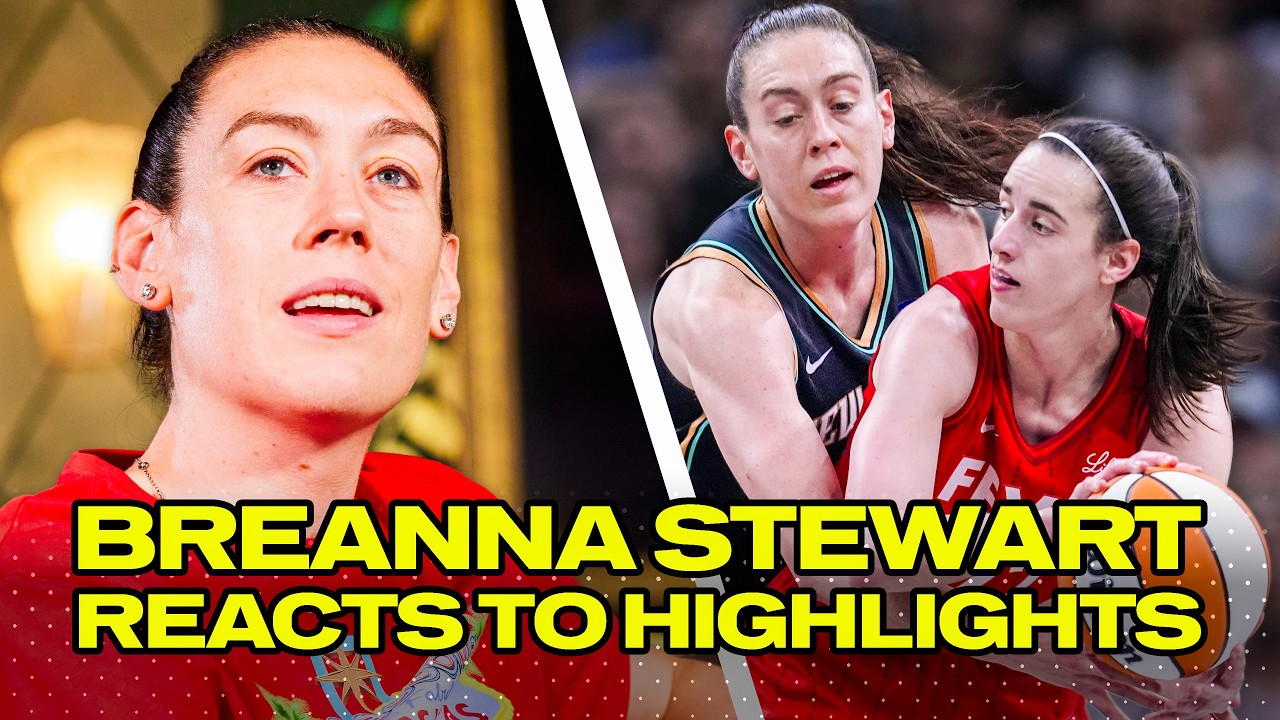 Breanna Stewart Reacts To Breanna Stewart Highlights