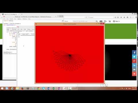 Drawing a flower - For Udacity Course