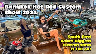 Cars and motorbikes that are going to amaze you at Bangkok Hot Rod Custom Show 2024!