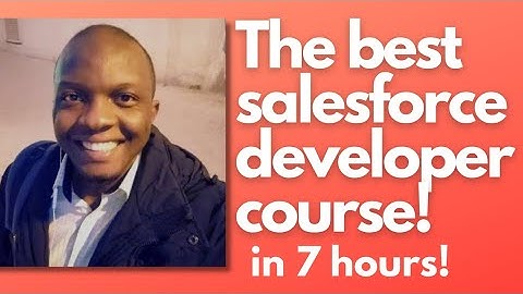 The Only Salesforce Developer video tutorial course You Will EVER need! covers all topics/examples