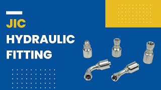 JIC male thread 43 Series hydraulic fitting