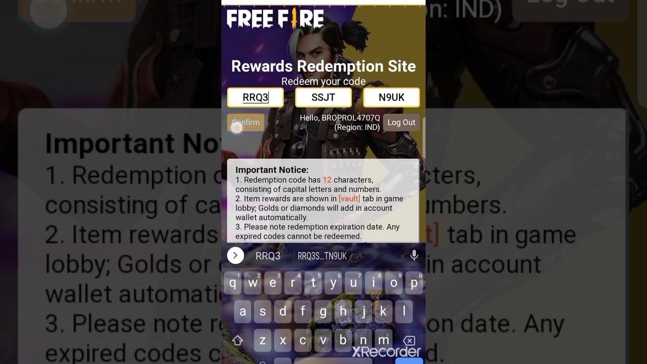 🔥 EUROPE SERVER 🔥Redeem Code | Valid till 6 January