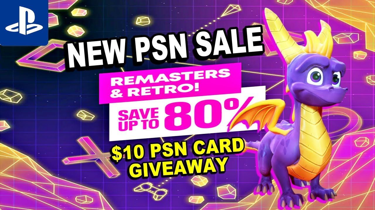 NEW PSN SALE | Remasters & Retro Deals Sale on PlayStation Store - $10 PSN GIFT CARD GIVEAWAY