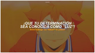Haikyuu!! Season 3 OP. Full | Hikari Are - Sub. Español 『AMV』♡