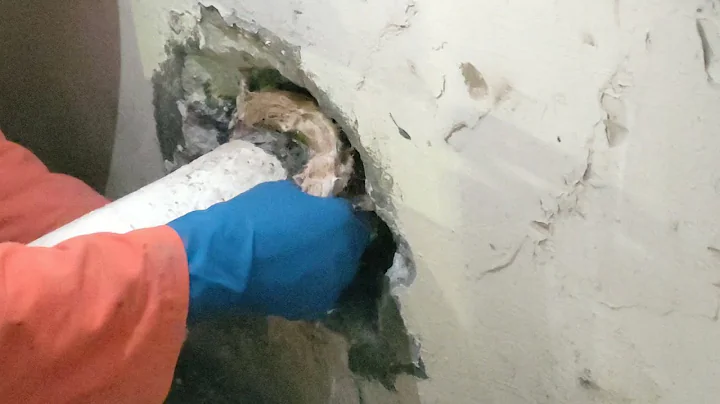 Sealing Pipe Penetrations Watertight - Hydroactive Polyurethane Foam and Oakum Soakum Technique