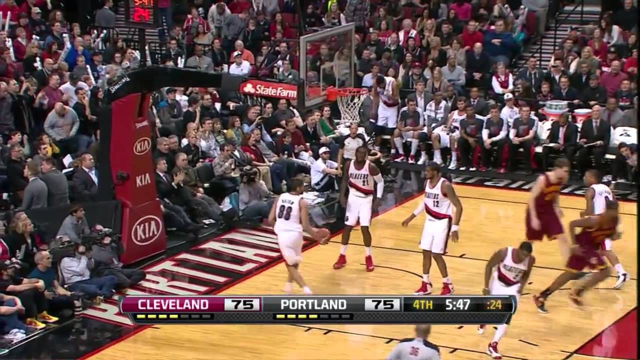 Kyrie Irving 31 pts (amazing play on Lillard & clutch shot) vs Blazers full highlights 01/16/2013 HD