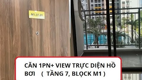 Bàn giao Căn view trực diện hồ bơi, block M1, Q7 Sài Gòn Riverdide!