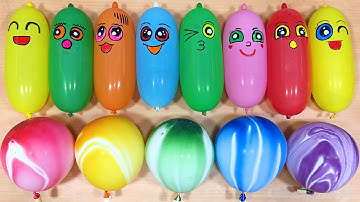Making CRUNCHY Slime with Funny Balloons - Satisfying Slime video #1459