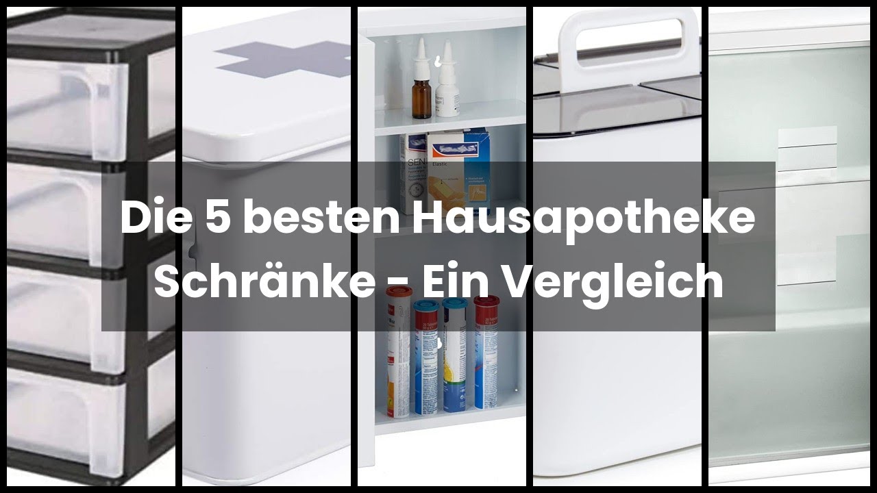 Medikamentenaufbewahrung – Die 15 besten Produkte im Vergleich