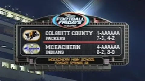 GHSA Playoff Round 1: Colquitt County vs. McEacher...