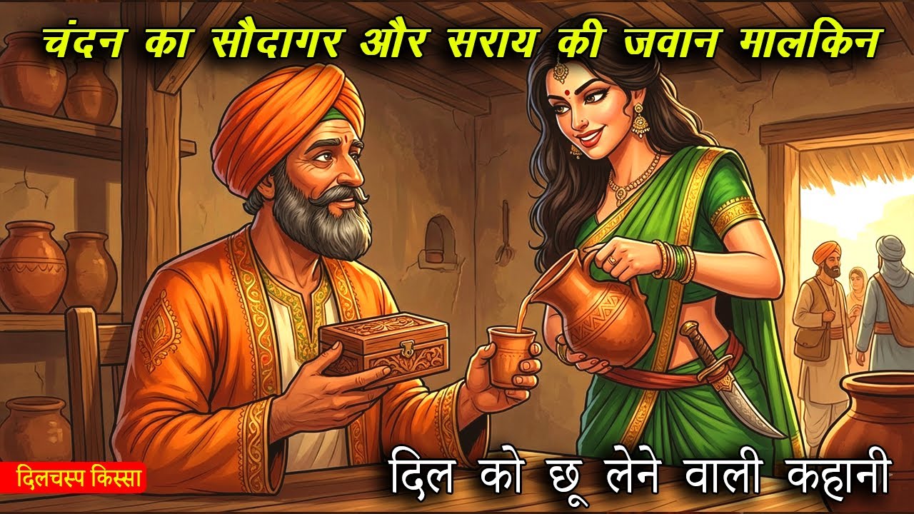 🔴 सौदागर और सराय की मालकिन I HINDI KAHANI I JADUI KAHANI I ROCHAK KISSA I BED TIME STORY  #reach