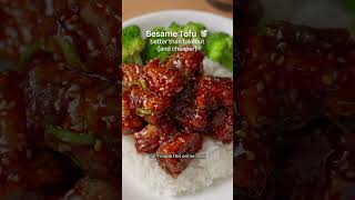 Sesame Tofu made at home for less 🥡 @SarahsVeganKitchen