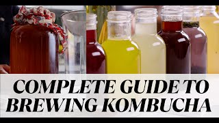 Ultimate *Updated* Guide to Homemade Kombucha (1st and 2nd Fermentation) by You Brew Kombucha 335,935 views 2 years ago 38 minutes