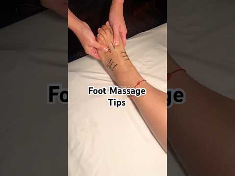 Unlock Foot Relaxation Top Of Foot Massage Techniques Shorts