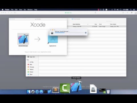 Watchkit tutorial 1 of 17 - set up Xcode