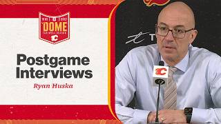 Post-Game - Ryan Huska | Flames vs. Ducks | 10.10.26