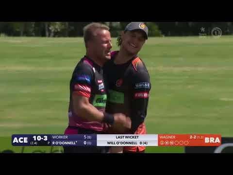 Neil Wagner on fire! Northern Brave v Aces | SHORT HIGHLIGHTS | Dream11 Super Smash | Bay Oval