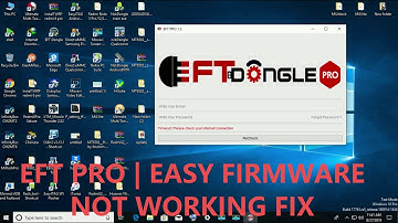 EFT DONGLE PRO | EASY FIRMWARE NOT WORKING FIX