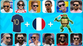 Can You Guess the CLUB + NATIONALITY + JERSEY NUMBER of Football Players ❓Ronaldo, Messi, Neymar