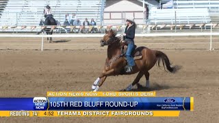 Opening day of action at the Red Bluff Round-Up
