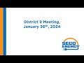 Seco energy 2024 district 9 meeting