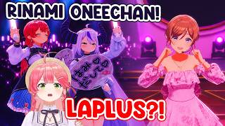 Miko Can't Believe Rinami Oneechan from Gakumas Actually Came to Laplus' Birthday