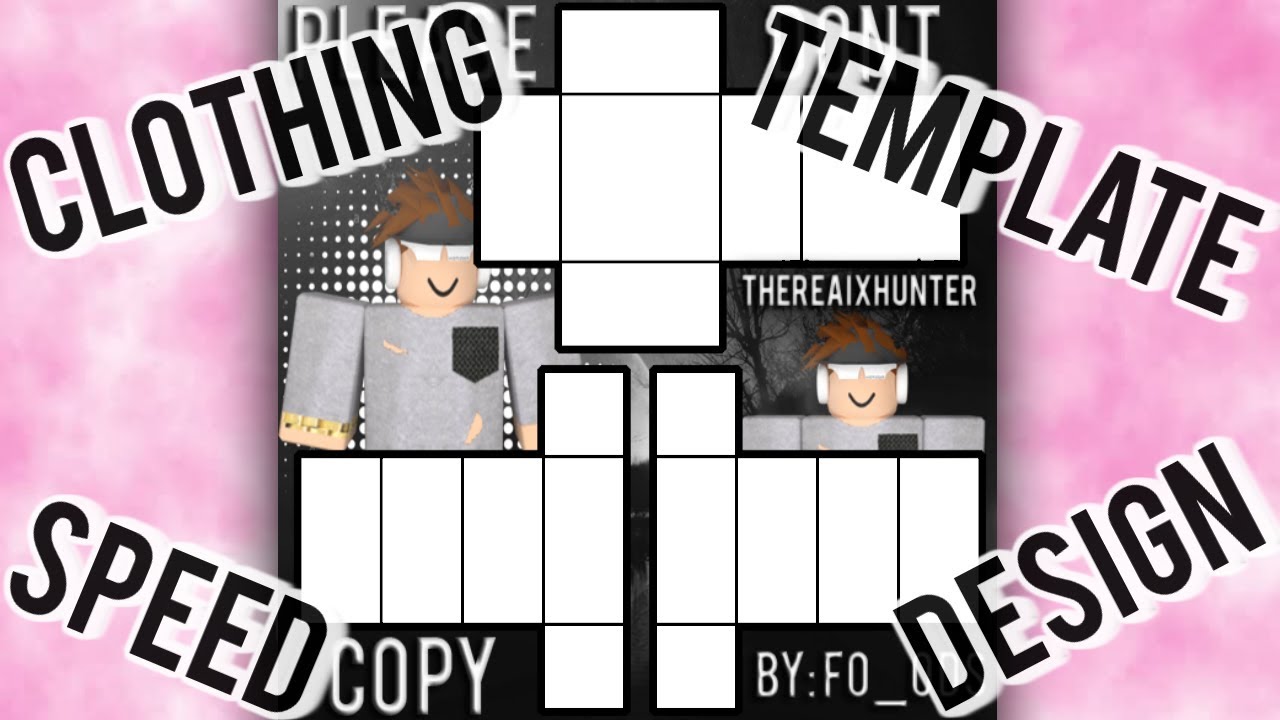 Clothing Template Speed Gfx Roblox 2017 Youtube