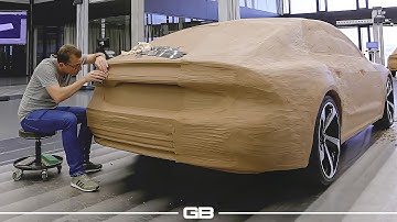 CLAY MODEL Process - Audi PRODUCTION Car Factory DEVELOPMENT