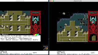ZEsarUX emulator - Spectrum Next Layer 2 scroll fixed
