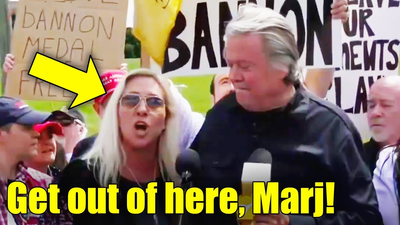 Marjorie Taylor Greene HECKLED OFF STAGE as Her Best Friend GOES TO PRISON!