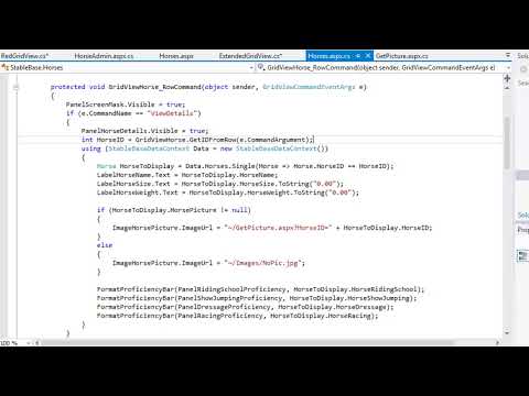 ASP.NET 4.5 Expert Skills Lesson 5-4: Understand the virtual and override keywords