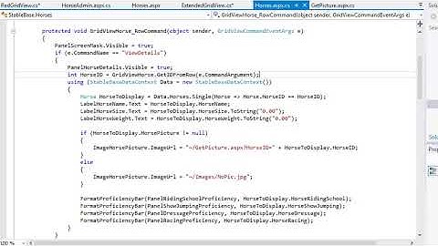ASP.NET 4.5 Expert Skills Lesson 5-4: Understand the virtual and override keywords