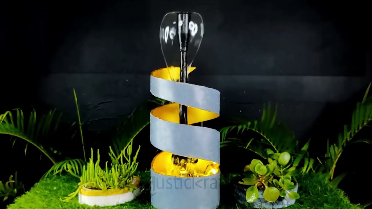 Creating a DIY PVC Spiral Fountain 💧 | Waterfall Fountain | PVC Fountain | RusticKraft