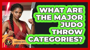 What Are The Major Judo Throw Categories? - Fighting Arts Lab