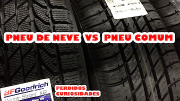 Como é um pneu de neve?