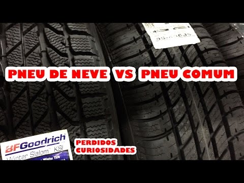 Vídeo: Como os pneus de neve são diferentes?