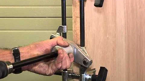 Souber Tools DBB Morticer fitting the new Powermatic Door Closer
