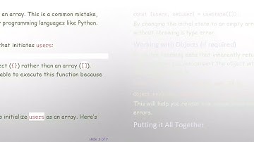 Resolving the TypeError: users.map is not a function in React.js