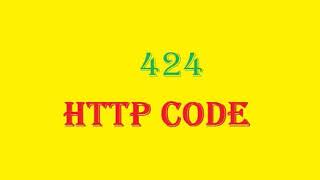 424 Failed Dependency