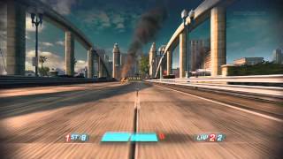 Split/Second test gameplay