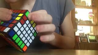 Rubiks cube 6 x 6 solved (Time Lapse