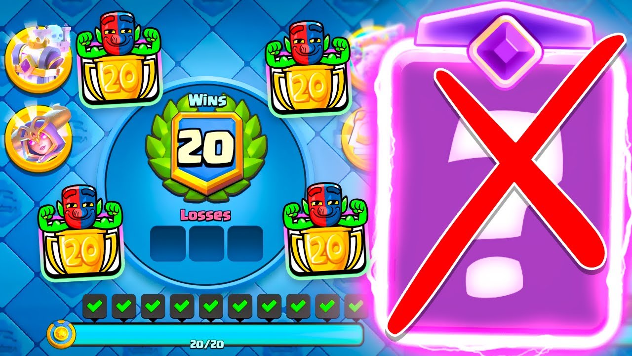 I Got 20 Wins Without Using ANY Evolutions