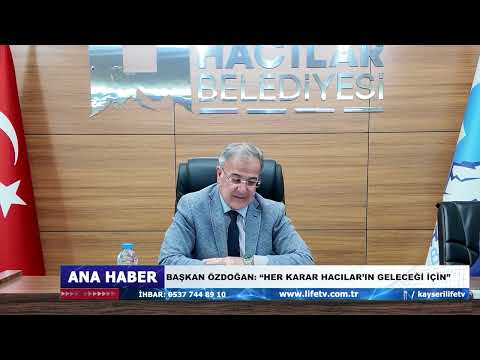 BAŞKAN ÖZDOĞAN: “HER KARAR HACILAR’IN GELECEĞİ İÇİN”