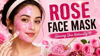 Rose Powder + Rose Water Face Mask | DIY Skincare & Beauty Tip screenshot 3