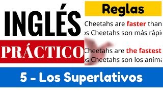 English superlatives: rules and examples with practical exercises - Lesson 5 of 13 Profile