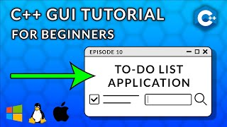 C++ GUI Programming For Beginners | Episode 10 - To-Do List Application screenshot 3
